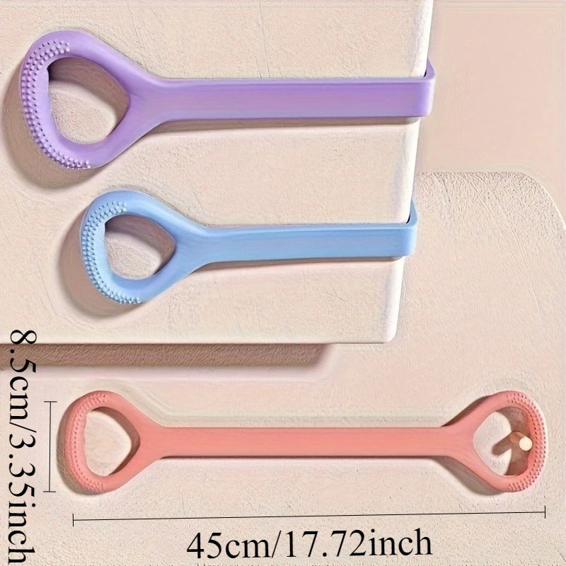 1pc Silicone yoga resistance band, elastic fitness band, suitable for exercise, specially used for fitness and outdoor training,