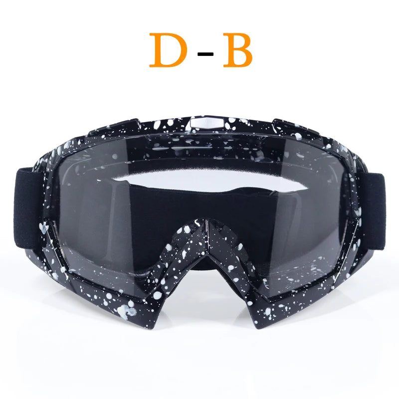 Adult  Motocross Goggles Motorcycle goggles Glasses ATV Clear Lens Ski Helmet Googles Off-road for Kawasaki Oculos Gafas