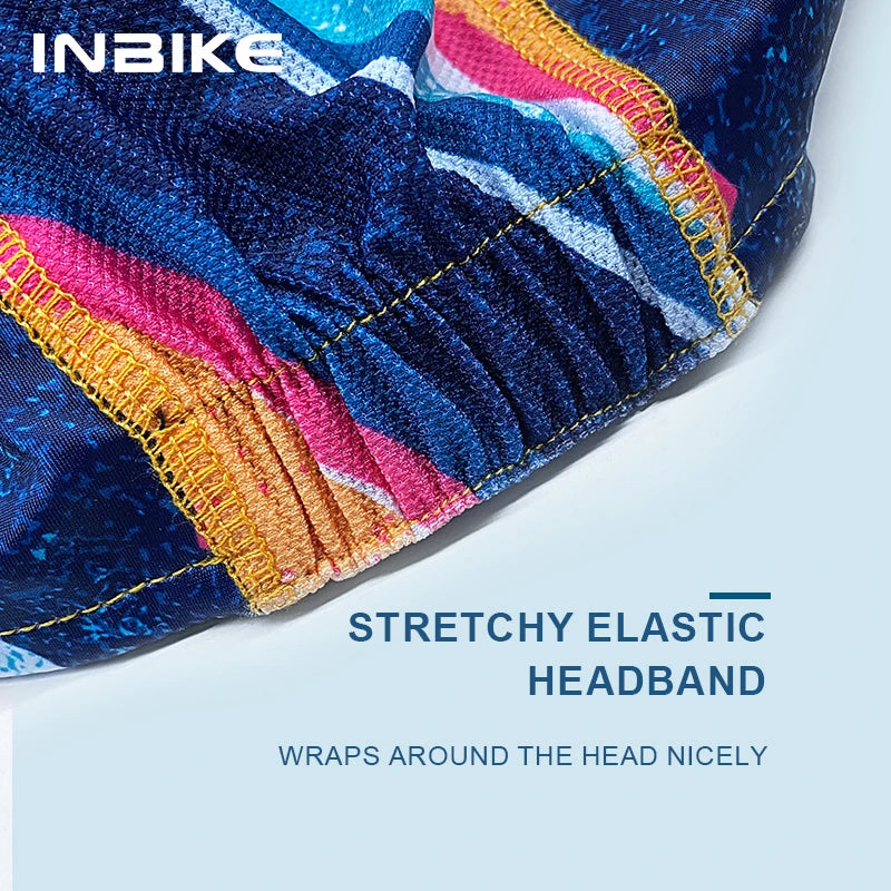 INBIKE Cycling Caps Bicycle Riding Cap Summer Men's Caps Road Bike Elastic Mesh Fabrics Outdoor Fishing Bike Quick-Drying Hats