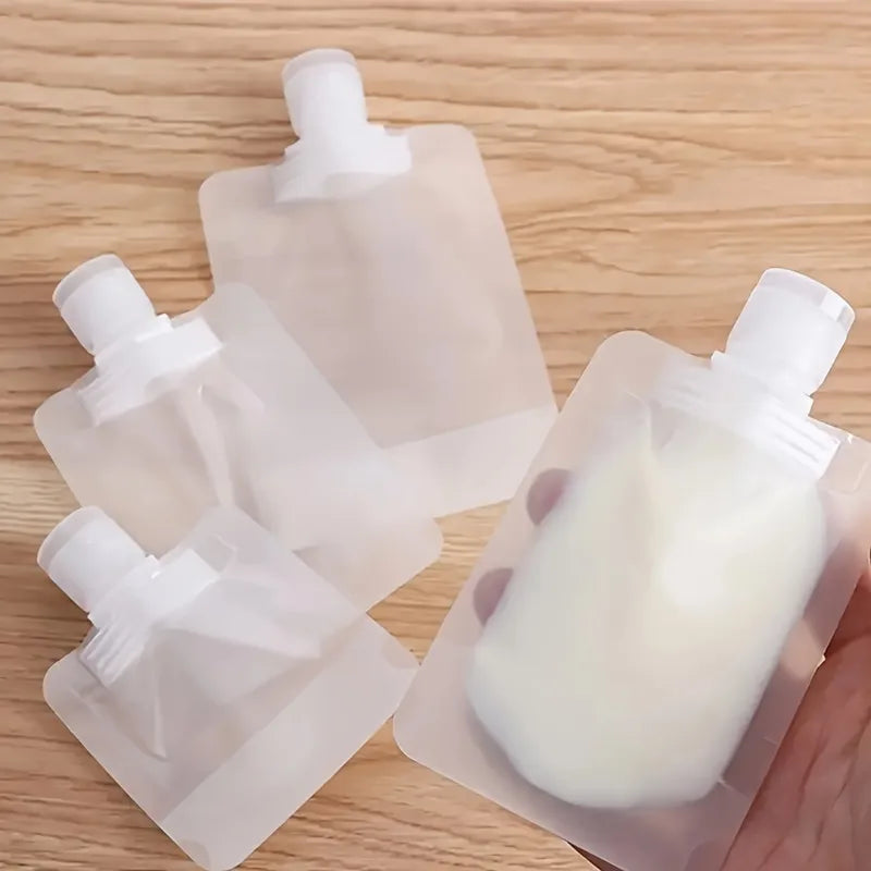 3pcs Cosmetic Packaging Bag - Suitable for Shampoo, Lotion, And Skincare Products in Portable Cream Travel Bags, Leak-Proof.