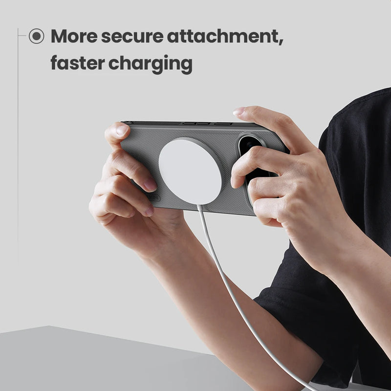 NILLKIN For Google Pixel 10 Pro XL Magsafe Case Frosted Shield Pro Magnetic Wireless Charging Back Cover For Pixel 10/10 Pro