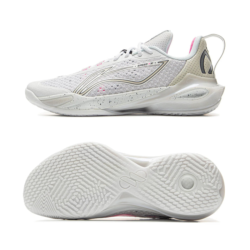 ស្បែកជើងបាល់បោះអាជីព Li-Ning បុរស SPEED XI ខ្នើយ BOOM មានផាសុកភាព ស្ថេរភាព ទ្រទ្រង់ ស្បែកជើងប៉ាតា LiNing ប្រឆាំងនឹងការរអិល ABAV031