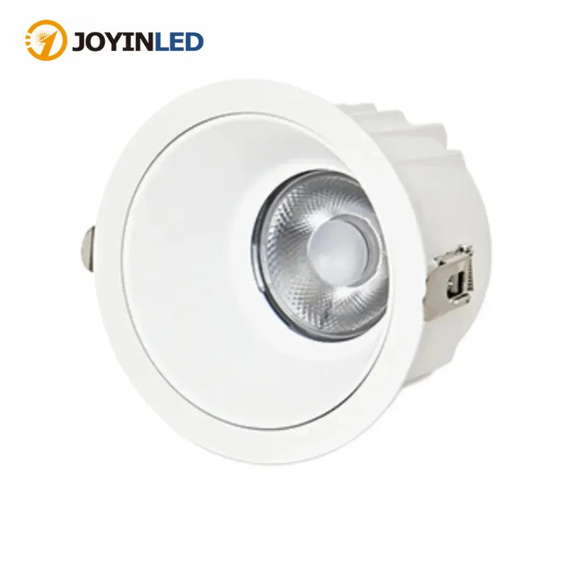 ភ្លើងពិដាន JOYINLED រាងមូលសម្រាប់ពាណិជ្ជកម្ម 15W 4000K ភ្លើងពិដាន LED ការពារពន្លឺចាំង ការពារទឹកជ្រាប