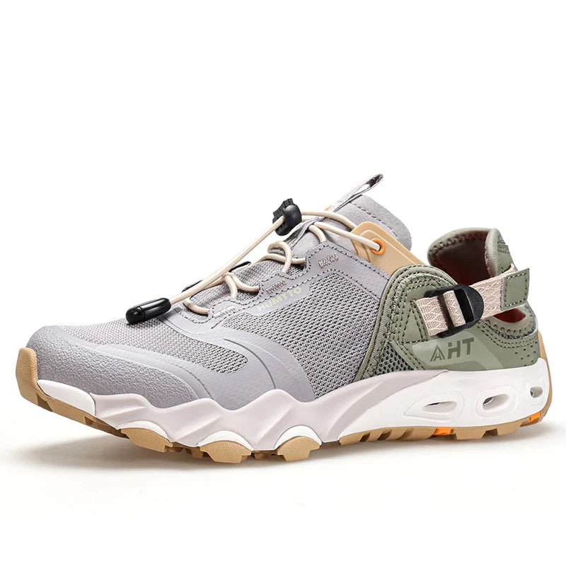 HUMTTO Outdoor Upstream Sneakers for Men Summer Beach Water Shoes Mens Breathable Sport Hiking Sandals Man Climbing Aqua Shoes