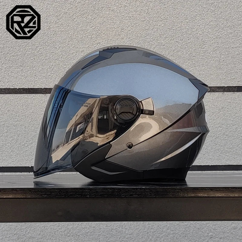 Half Helmet Men and Women Motorcycle Off-Road Summer Helmet Downhill Racing Mountain Cross Casco Capacete ORZ-705