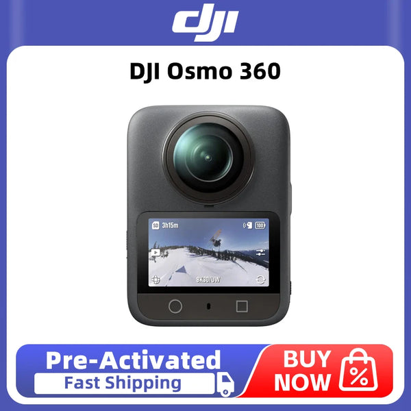DJI Osmo 360 Standard Combo 1-Inch 360° Imaging Native 8K 360° Video 4K/120fps & 170° Boost Video in Stock