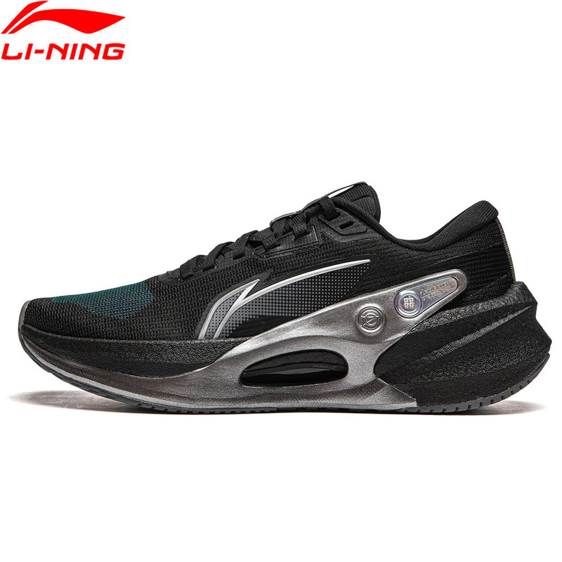 Li-Ning Men's FURIOUS RIDER 7 V2 Stability Running Shoes BOOM FIBER Cushion Stable Support Sport Shoes Wearable Sneakers ARZU003
