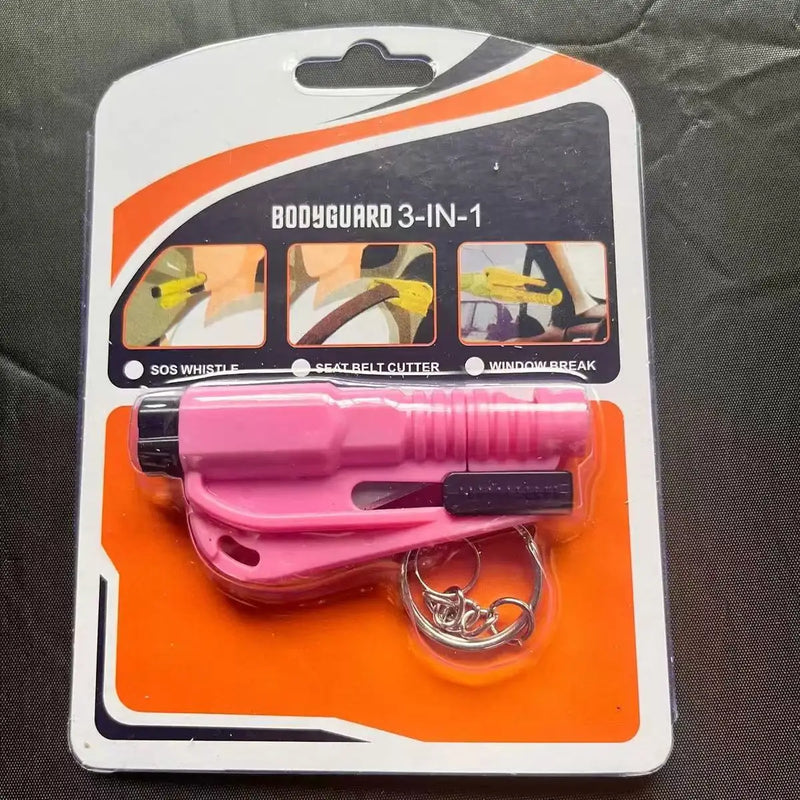 Mini Car Safety Life Hammer Multifunctional Window Breaking Escape Device One-Second Break Glass Tool for Emergency Use