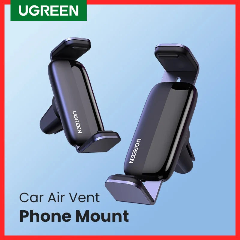 UGREEN Car Phone Holder Stand For Mobile Phone Air Vent Phone Stand for Xiaomi Samsung iPhone 16 15 Telephone Car Holder Stand
