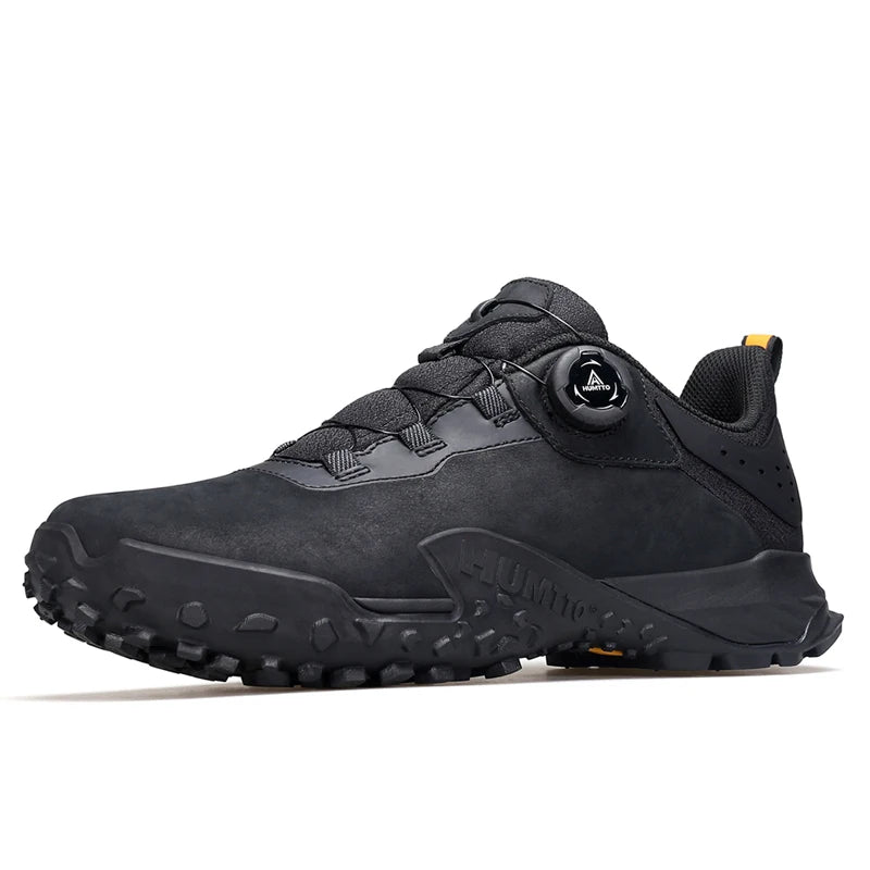 HUMTTO Hiking Shoes Summer Camping Men's Sports Shoes for Men Breathable Trekking Boots Man 2025 Leather Outdoor Safety Sneakers
