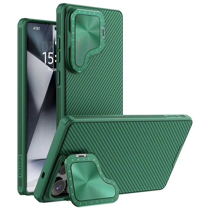 NILLKIN For Samsung Galaxy S25 Ultra Case CamShield Prop With Camera Protection Shockproof Back Cover For Samsung S25 Ultra Case
