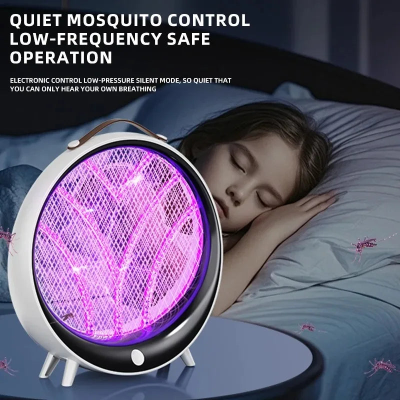 Home & Outdoor 2-in-1 Multifunctional Mosquito Killer: Rechargeable Lamp with Physical Mosquito Repellent