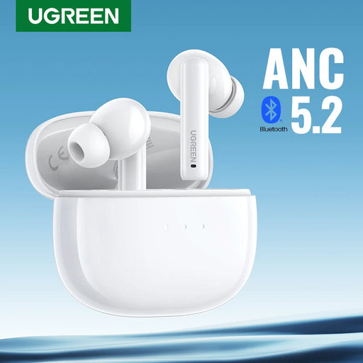 UGREEN HiTune T3 Active Noise Cancelling Wireless Earbuds Bluetooth 5.2 ANC Bluetooth Earphones Transparency Mode HiFi Sound