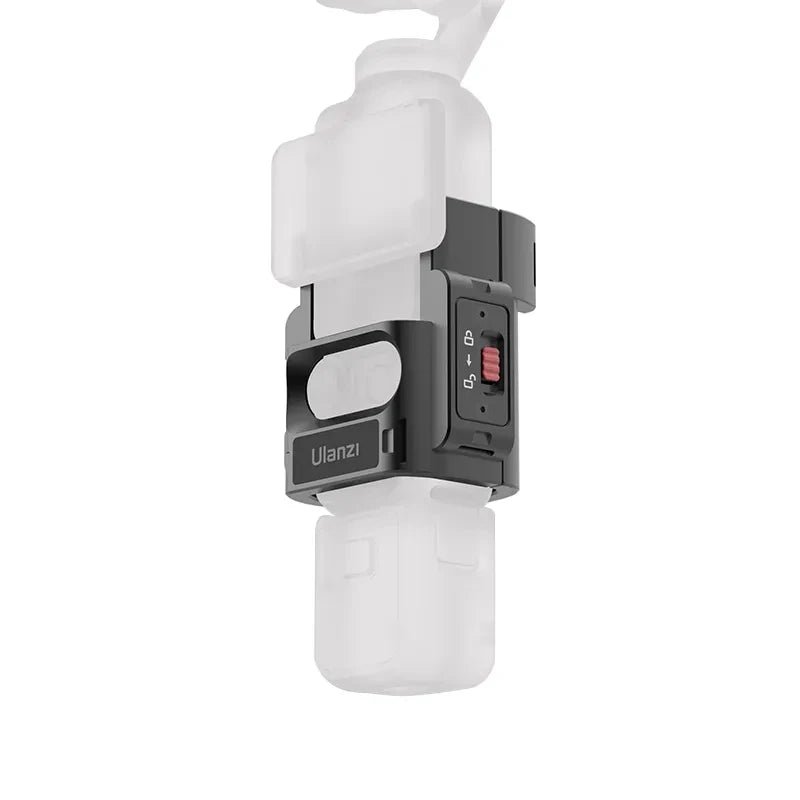 អាដាប់ទ័រពង្រីក Ulanzi PK-06 សម្រាប់ DJI Osmo Pocket 3 ជាមួយនឹងម៉ាញេទិករហ័សសម្រាប់ម៉ោនត្រជាក់សម្រាប់មីក្រូហ្វូនពន្លឺវីដេអូ Tripod Vlog