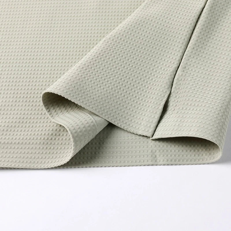 Men's Polo Shirt - UV 50+ & 10A Antibacterial, 180g Breathable Textured Fabric, Cooling Quick-Dry