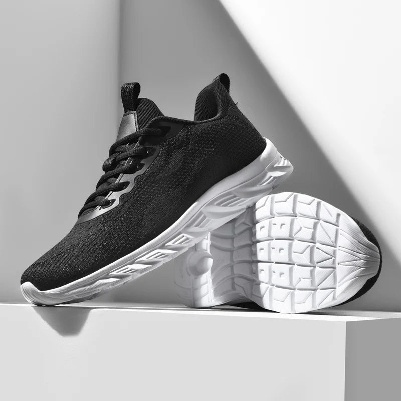 Mens Running Shoes Autumn New Fashion Classic Mesh Breathe Outdoor Fitness Cosy Sneakers Trendy Tennis Shoes for Men