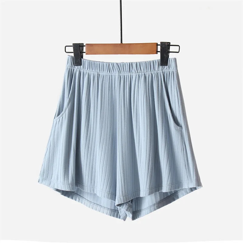 Summer Sleeping Pants New Modal Loose Shorts For Women Casual Pajamas Pant Home Wear Pyjamas Short Pantalon Pijama Mujer