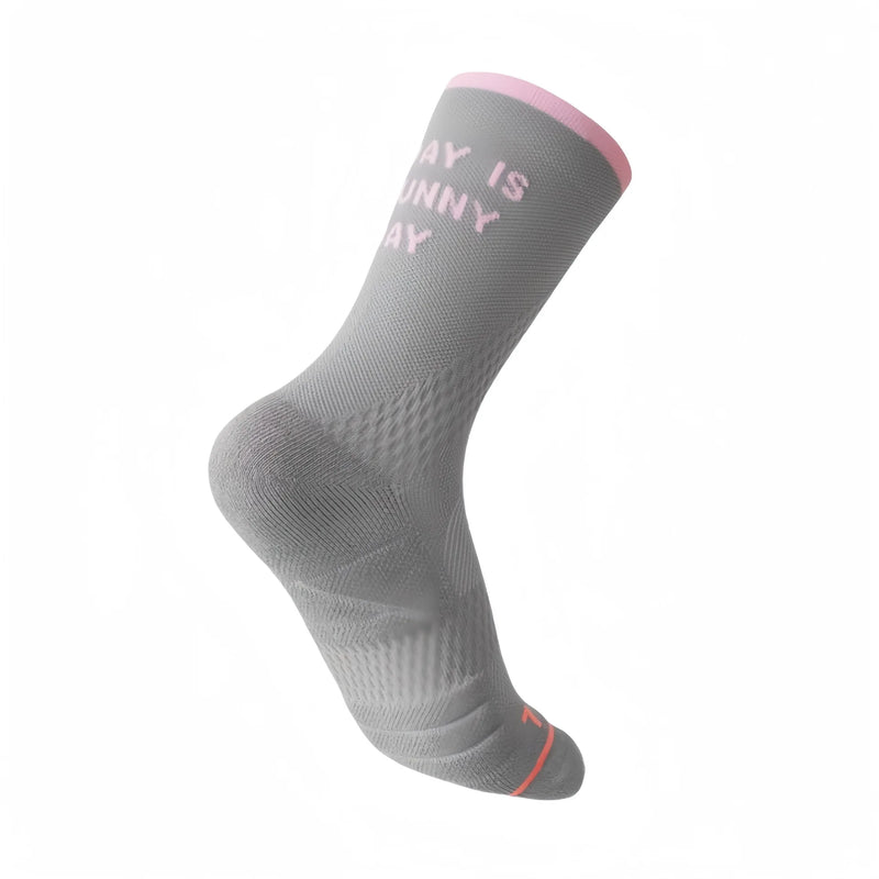 WRELS 1/2/3 Pairs Cycling Socks Moisture Wicking Hiking Sport Socks Women Arch Support Anti Slip Outdoor Training Running Socks