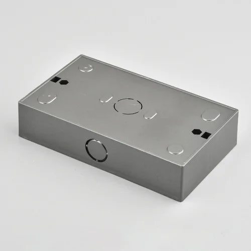 Depoguye For wall switch socket external mounting box, 86mm*86mm socket cable box white gold gray black