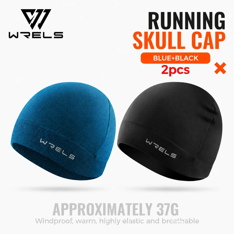WRELS Sports Skull Cap Warm Ski Beanie Helmet Liner Breathable Moisture Wicking Running Cycling Men Women Outdoor Thermal Cap
