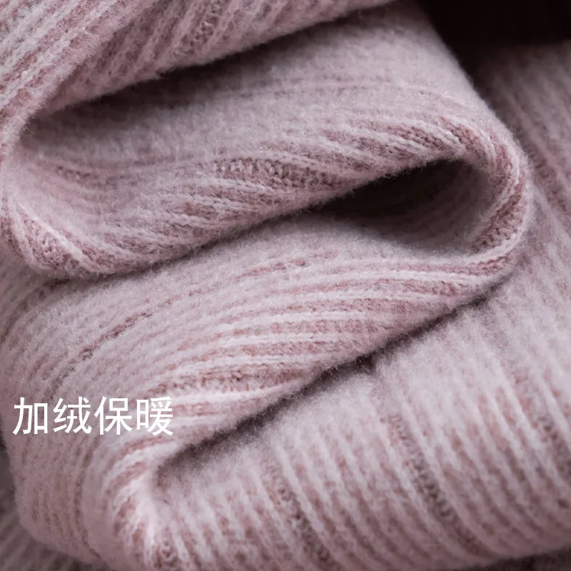 Spring Summer Women's Pants Casual Loose Home Wear Pajama Pant Knitted Comfortale Sleepwear Pyjamas Trousers Straight Pantalon