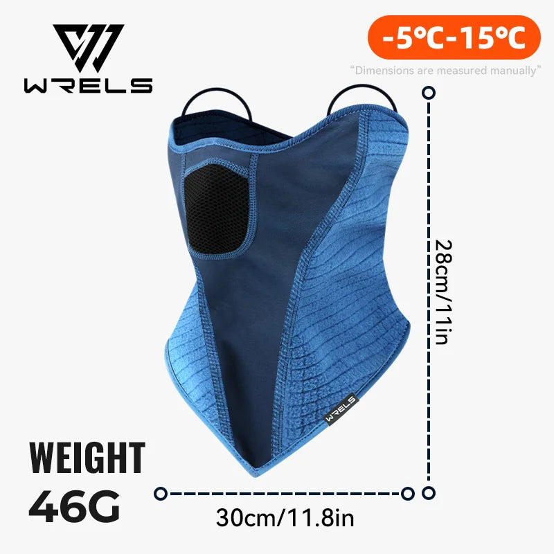WRELS Winter Neck Warm Gaiter Windproof Face Mask Balaclava Fleece Thermal Face Mask Cycling Motorcycle Neck Warmer Winter