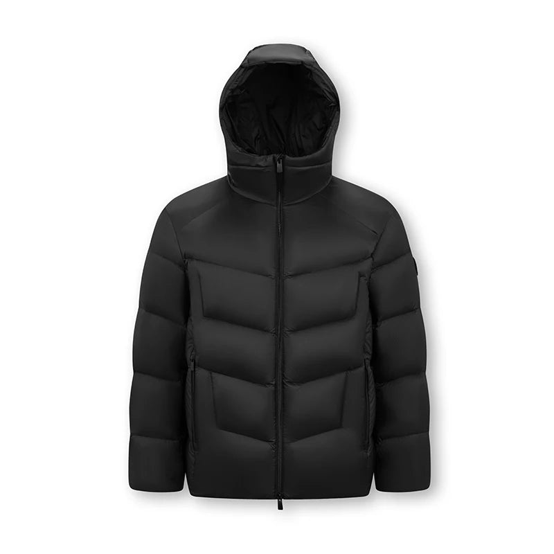 Semir Men Down Jacket Modern Style Lightweight Hooded 90 Percent Goose Down Water Repellent 2026 New Winter Daily Wear