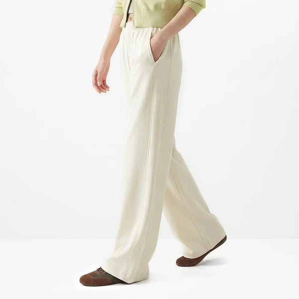 ខោ Semir សម្រាប់នារី ជើងធំទូលាយ ចង្កេះយឺត ខោកីឡា ខោធម្មតា ខោស្លីម ខោរដូវស្លឹកឈើជ្រុះ ស្លៀកប្រចាំថ្ងៃ 2026