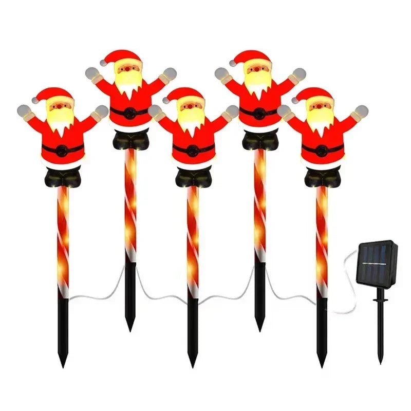 Halloween Solar Garden Pathway Lights Solar Outdoor Landscaped LED Path Light Pumpkin Ghosts for Outside Yard Porch Lawn Walkway