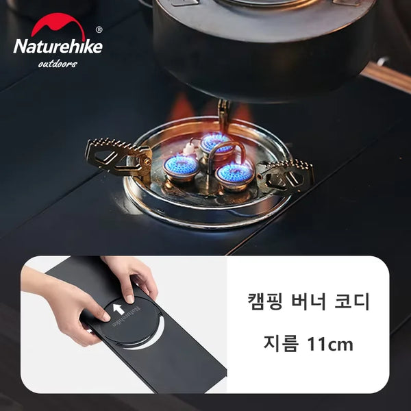 តុបោះតង់ Naturehike IGT ដែលអាចបត់បានសម្រាប់ក្រៅផ្ទះ ចង្ក្រានអាំងសាច់ BBQ សម្រាប់ញ៉ាំអាហារក្រៅផ្ទះ ចង្ក្រាននេសាទ គ្រឿងសង្ហារឹមបណ្ដោះអាសន្នចល័ត Pliante