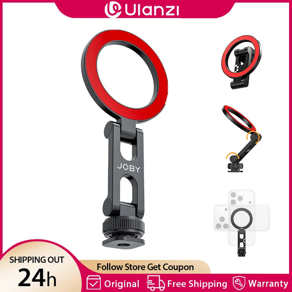 JOBY GT01 ជើងទ្រកាមេរ៉ាម៉ាញេទិកសម្រាប់ដាក់លើជើងកាមេរ៉ា ជាមួយវីស 1/4" 270° អាចលៃតម្រូវបាន គ្រឿងបន្ថែមកាមេរ៉ា