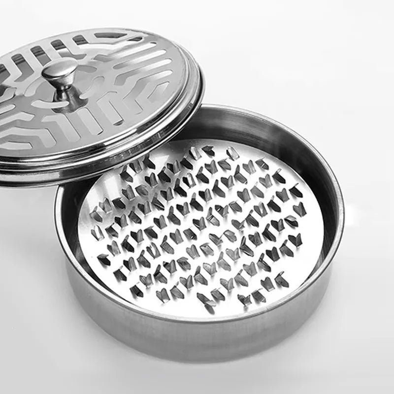 1set Circular Fireproof And Heat,Resistant Mosquito Repellent Incense Rack,Portable,Suitable for Home And Outdoor Camping.