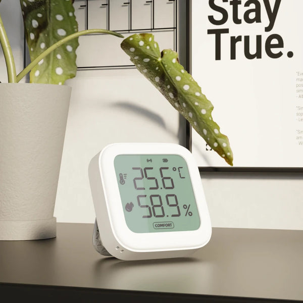 Tuya WiFi Bluetooth Temperature Humidity Detection Sensor Smart Wireless Thermometer Hygrometer Smart Life APP Alexa Google