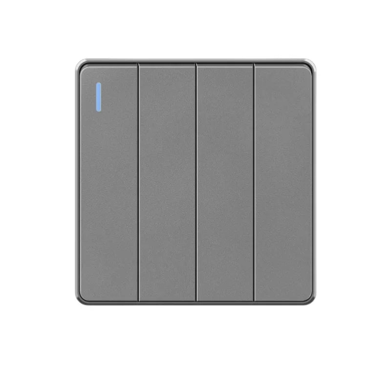 Grey UK USB Plug type c 18W Fast Charging Wall Socket, Universal 3.1A USB C socket, Water heater electrical light switch panel