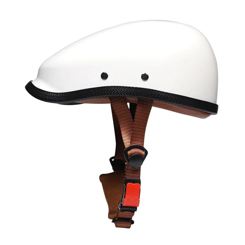 Retro chopper half helmet open beret motorcycle helmet big guy DS high quality scooter motorcycle