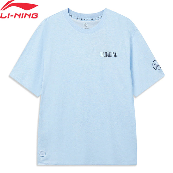 អាវយឺតបុរស Li-Ning Wade កមូល មានផាសុកភាព និងអាចដកដង្ហើមបាន អាវ LiNing ដៃខ្លី AHSW127