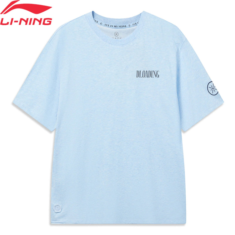 អាវយឺតបុរស Li-Ning Wade កមូល មានផាសុកភាព និងអាចដកដង្ហើមបាន អាវ LiNing ដៃខ្លី AHSW127
