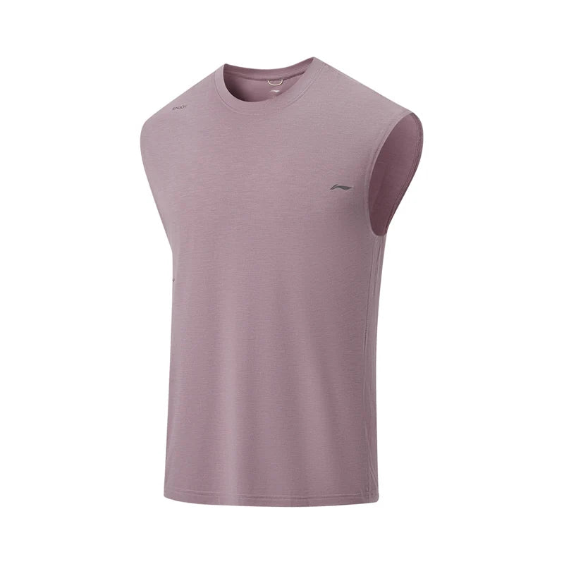 អាវកាក់ហ្វឹកហាត់បុរស Li-Ning LN DRY ទំហំធម្មតា 61% Polyester 33% Viscose 6% Elastane អាវយឺតដៃខ្លី AVSW045