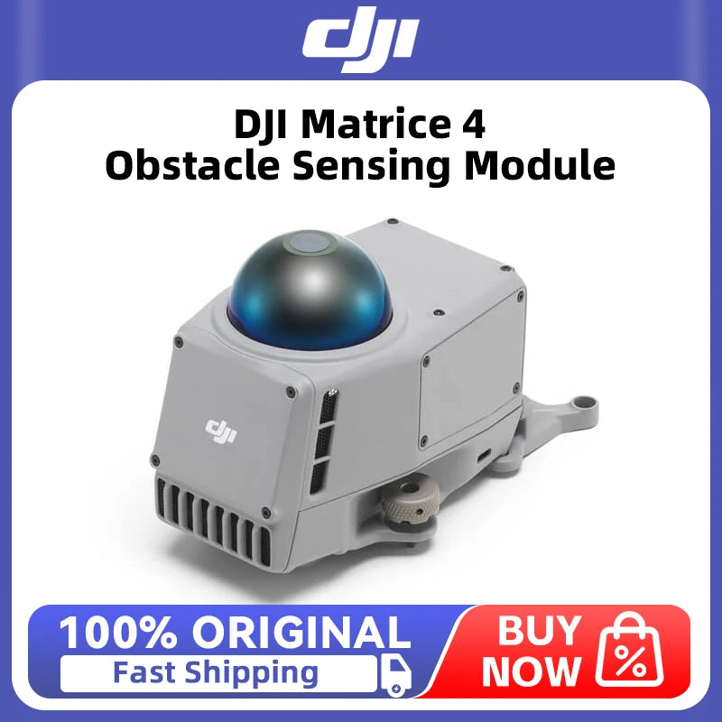 DJI Matrice 4 Obstacle Sensing Module combines rotating LiDAR and millimeter-wave radar technologies