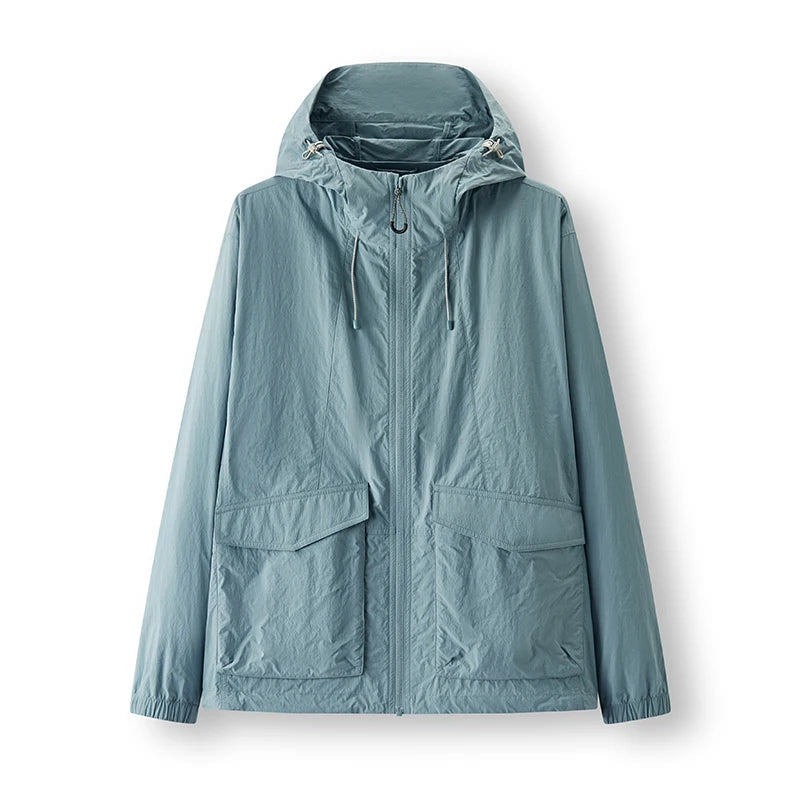 Semir Mens UV Jacket 2026 Hooded Loose Fit Cool Feeling Tops Couple Style Casual Fashion Soft Comfortable Daily Wear