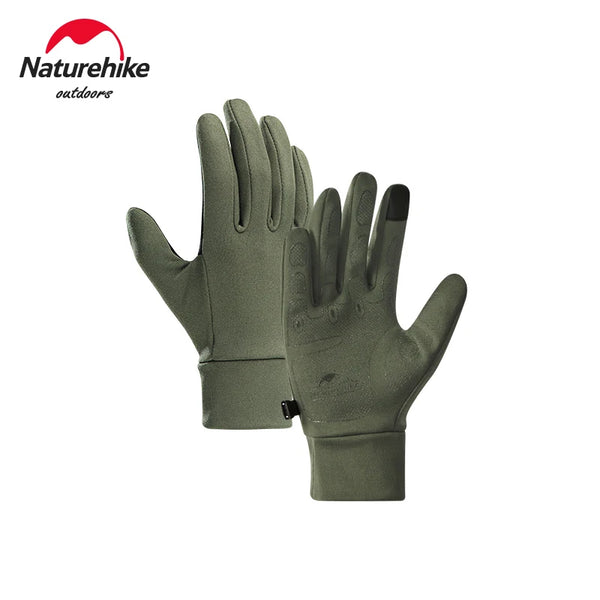Naturehike Winter Gloves Down Filling Waterproof Gloves Touchscreen Ultralight Camp Skiing Sports Gloves Outdoor Cycling Gloves