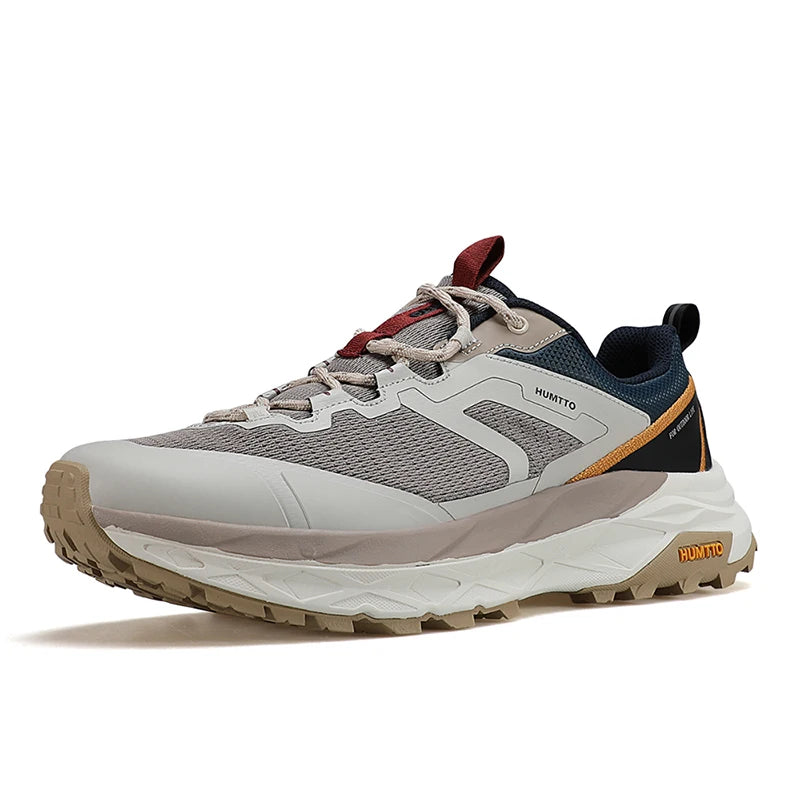 HUMTTO Anti-slip Hiking Shoes Designer Walking Sneaker for Men Outdoor Sports Shoe Breathable and Wear-resistant Trekking Boots