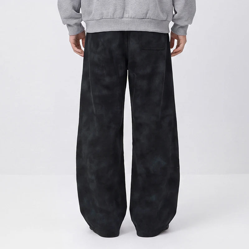 ខោបុរស Semir រាងរលុងជើងកោង លាងសម្អាតពណ៌ 2026 ថ្មីសម្រាប់ពាក់ប្រចាំថ្ងៃរដូវរងា រចនាប័ទ្មទីក្រុង ធម្មតា អាកាសធាតុត្រជាក់ ស្រទាប់