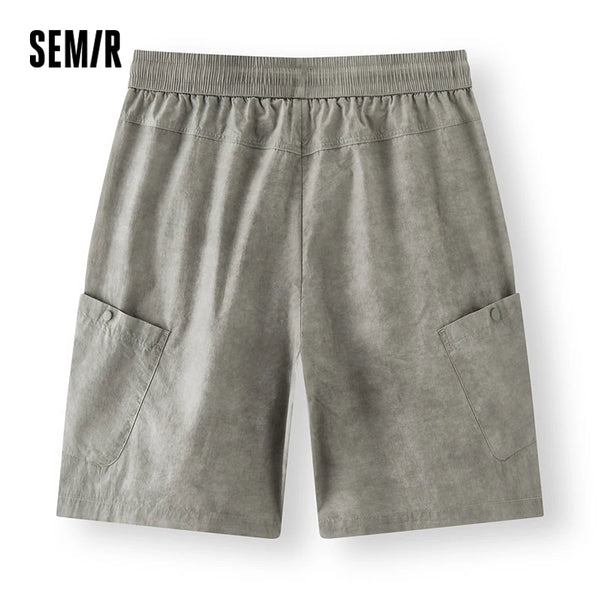 ខោខ្លីបុរស Semir ឆ្នាំ ២០២៦ រលុងខ្លាំង ធម្មតា ខ្យល់ចេញចូលបាន ប្រវែងជង្គង់ ទាន់សម័យ សម្រាប់ដើរលេង ទន់ ស្រួលពាក់