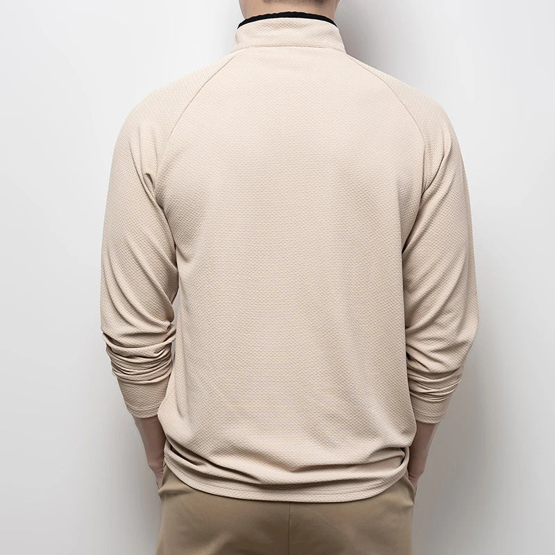 SBWL Autumn/Winter High Quality Men's/Women's Outdoor Sportswear Fashion Business Casual Breathable Long Sleeve T-Shirt Tops
