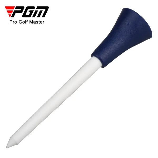 83mm Golf Tees 50pcs Plastic Ball Seat Soft Rubber Cover SJT01