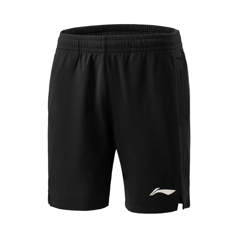 ខោខ្លីវាយសីបុរស Li-Ning AT DRY BASE 100% Polyester មានផាសុកភាព ខោលីនីងបុរស និងស្ត្រី សម្រាប់ប្រកួតអាជីព AAPV045