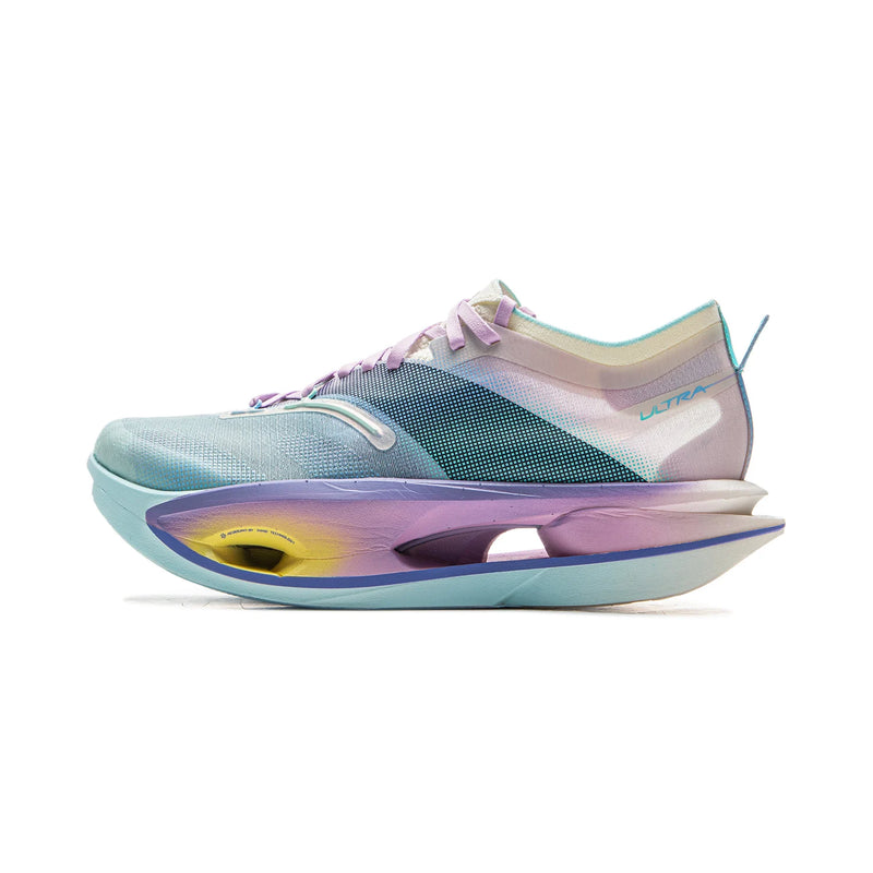ស្បែកជើងរត់ប្រណាំង Li-Ning Unisex FEIDIAN 5 ULTRA Racing SUPER BOOM Cushion LiNing CARBON-FIBER PLATE Professional Sneaker ARMV005
