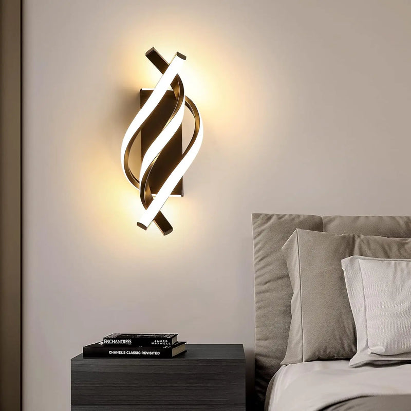 Modern LED Wall Lamp LED Wall Lights Indoor Acrylic Wall Sconce Light for Bedroom Living Room Office Restaurant Hallway Dimmable