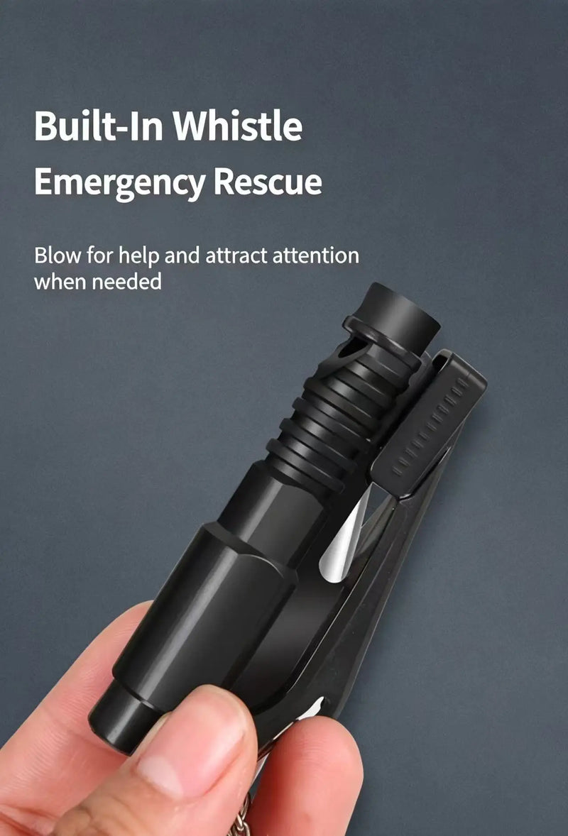Mini Car Safety Life Hammer Multifunctional Window Breaking Escape Device One-Second Break Glass Tool for Emergency Use